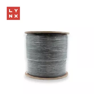 LYNX SFTP kabel, Cat6a, LSZH, potpuno bakreni, unutarnji, sivi, kolut od 500 m LYNX SFTP kabel, Cat6a, LSZH, potpuno bakreni, unutarnji, sivi, kolut od 500 m
