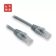 LYNX UTP patch kabel Cat6, PVC, 2 m, sivi