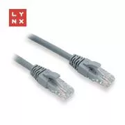 LYNX UTP patch kabel Cat6, PVC, 20 m, sivi