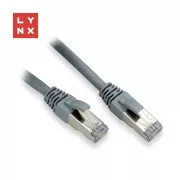 LYNX FTP patch kabel Cat6, PVC, 7 m, sivi