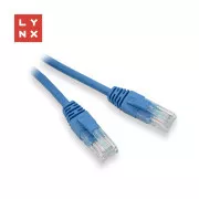 LYNX UTP patch kabel Cat5e, PVC, CCA, 1m, plavi (pakiranje sadrži 10 kom)