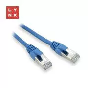 LYNX FTP patch kabel Cat5e PVC, CCA, 7 m, plavi