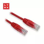 LYNX UTP patch kabel Cat5e, PVC, CCA, 2m, crveni
