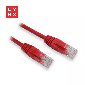 LYNX UTP patch kabel Cat5e, PVC, CCA, 2m, crveni LYNX UTP patch kabel Cat5e, PVC, CCA, 2m, crveni