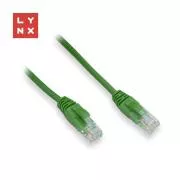 LYNX UTP patch kabel Cat5e, PVC, CCA, 20m, zeleni