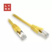 LYNX FTP patch kabel Cat5e PVC, CCA, 20 m, žuti