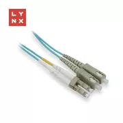 LYNX dupleksni patch kabel MM, OM3, LC/SC, 50/125µm, 2m