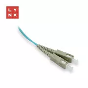 LYNX dupleksni patch kabel MM, OM3, SC/SC, 50/125µm, 15m