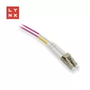LYNX dupleksni patch kabel MM, OM4, LC/LC, 50/125µm, 2m