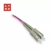LYNX dupleksni patch kabel MM, OM4, SC/SC, 50/125µm, 15m