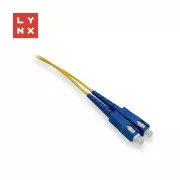 LYNX dupleksni patch kabel SM, OS2, SC/SC, 9/125µm, 3m