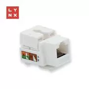 LYNX keystone UTP Cat5e, 90 stupnjeva, bijeli
