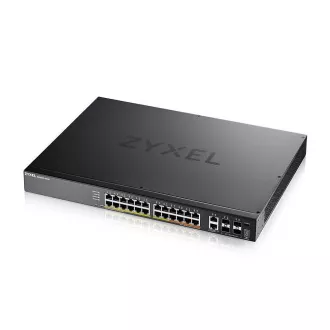 Zyxel XGS2220-30HP, L3 pristupni prekidač, 400W PoE, 16xPoE+/10xPoE++, 24x1G RJ45 2x10mG RJ45, 4x10G SFP+ Uplink, uklj