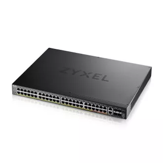 Zyxel XGS2220-54HP, L3 pristupni prekidač, 600W PoE, 40xPoE+/10xPoE++, 48x1G RJ45 2x10mG RJ45, 4x10G SFP+ Uplink, uklj