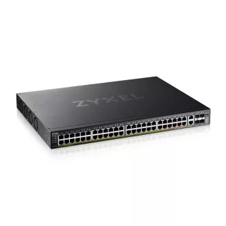 Zyxel XGS2220-54HP, L3 pristupni prekidač, 600W PoE, 40xPoE+/10xPoE++, 48x1G RJ45 2x10mG RJ45, 4x10G SFP+ Uplink, uklj