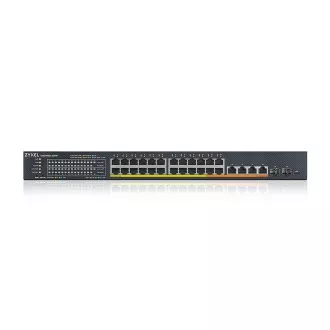 Zyxel XMG1930-30HP, 24-portni 2.5GbE Smart Managed Layer 2 PoE 700W 22xPoE+/8xPoE++ preklopnik s 4 10GbE i 2 SFP+ uzlazne veze