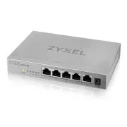 Zyxel XMG-105 5 portova 2, 5G + 1 SFP+ MultiGig neupravljani stolni prekidač