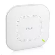Zyxel NWA210BE, BE12.3K 2x2 MU-MIMO, dvostruki radio 2.4 i 5 ili 6GHz, 2 x 2.5G LAN porta, PoE+ (802.3at), samostojeći/Nebula