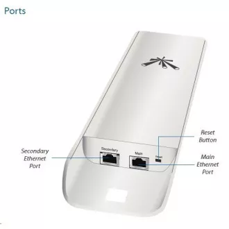 UBNT airMAX NanoStation M2 [2,4 GHz, 11 dBi antena, klijent/AP/ponavljač, 802.11b/g/n, MIMO]