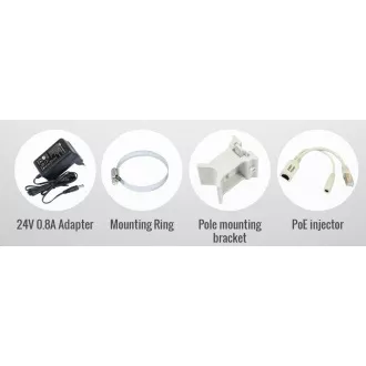MikroTik SXT SA5 ac, 720MHz CPU, 128MB RAM, 1x LAN, integriran. 5GHz Wi-Fi, 2x13dBi, 802.11a/n/ac, uklj. L4 licenca MikroTik SXT SA5 ac, 720MHz CPU, 128MB RAM, 1x LAN, integriran. 5GHz Wi-Fi, 2x13dBi, 802.11a/n/ac, uklj. L4 licenca