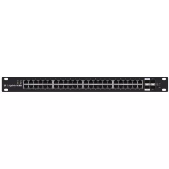 UBNT EdgeSwitch ES-48-500W [70Gbps, 500W, aktivni (802.3af/at) i pasivni (24V) PoE, 2xSFP, 2xSFP+, L2/L3]