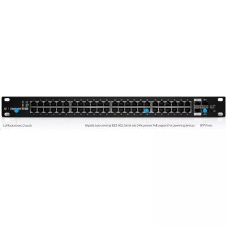 UBNT EdgeSwitch ES-48-500W [70Gbps, 500W, aktivni (802.3af/at) i pasivni (24V) PoE, 2xSFP, 2xSFP+, L2/L3]