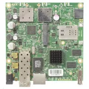 MikroTik RouterBOARD RB922UAGS-5HPacD, 720MHz CPU, 128MB RAM, 1x LAN, 1x SFP utor, 1x miniPCIe utor + SIM, uklj