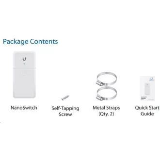 UBNT NanoSwitch [4x Gigabit, pasivni PoE prolaz]