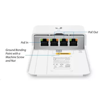 UBNT NanoSwitch [4x Gigabit, pasivni PoE prolaz]