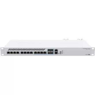 MikroTik Cloud Router Switch CRS312-4C+8XG-RM, 650MHz CPU, 64MB, 1xGLAN, 8x10G, 4x10G Combo, utor, uklj. L5
