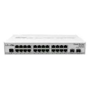 MikroTik Cloud Router Switch CRS326-24G-2S+IN, 800MHz CPU, 512MB RAM, 24xLAN, 2x SFP+, uklj. L5 licenca