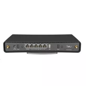 MikroTik RBD53iG-5HacD2HnD, hAP ac3, 716MHz CPU, 256MB RAM, USB, 5x LAN, Wi-Fi 2, 4GHz + 5GHz, PoE, uklj. L4