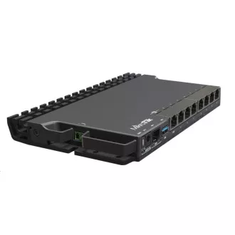 MikroTik RouterBOARD RB5009UG+S+IN, 1400MHz CPU, 1GB RAM, 7xGbE, 1x2, 5GbE, 1xSFP/SFP+, 1xUSB, Licenca br. 5
