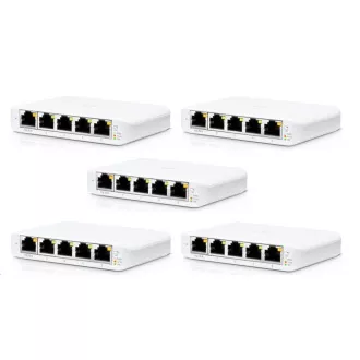 UBNT UniFi Switch USW-Flex-Mini-5, paket od 5 [5xGigabit, 1xPoE In]