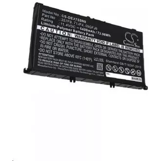 AVACOM baterija za Dell Inspiron 15 7559, 7557 Li-Ion 11, 4V 6491mAh 74Wh