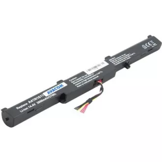 AVACOM baterija za Asus G553, GL753, N552 Li-Ion 14, 4V 2600mAh 37Wh AVACOM baterija za Asus G553, GL753, N552 Li-Ion 14, 4V 2600mAh 37Wh