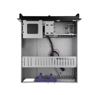 CHIEFTEC Rackmount 4U ATX/mATX, UNC-409S-B, 400W PSF-400B, crna