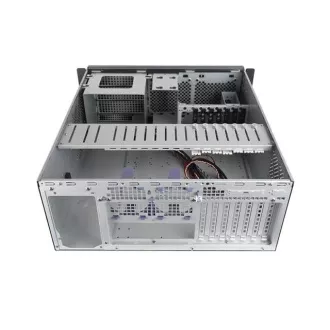 CHIEFTEC Rackmount 4U ATX/mATX, UNC-409S-B, 400W PSF-400B, crna