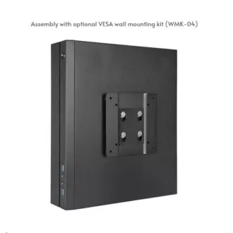 CHIEFTEC Compact Series/mini ITX kućište, IX-06B-OP, crno, bez napajanja