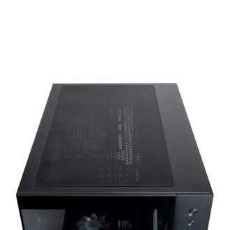 Kućište CHIEFTEC VISIO, ATX, 1x USB-C 3.2, 2x USB 3.0, 6x 120 mm ARGB ventilator, crna