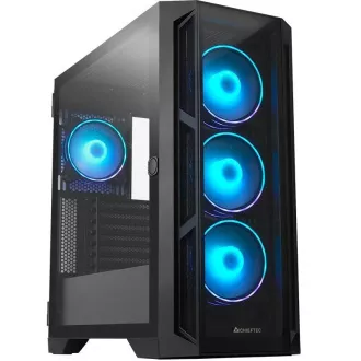 CHIEFTEC kućište APEX, E-ATX, 1x USB-C 3.2, 2x USB 3.0, 4x 120 mm ARGB ventilator, ARGB Hub, crna CHIEFTEC kućište APEX, E-ATX, 1x USB-C 3.2, 2x USB 3.0, 4x 120 mm ARGB ventilator, ARGB Hub, crna