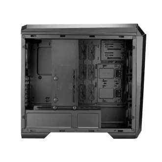 CHIEFTEC kućište STALLION II, ATX, 1x USB-C 3.2, 2x USB 3.1, 1x USB 2.0, 4x 120 mm RGB ventilator, crna
