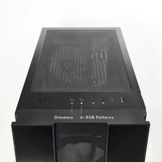 CHIEFTEC kućište HUNTER 2, ATX, 1x USB-C, 1x USB 3.1, 4x 120mm ARGB ventilator, ARGB Hub, crna CHIEFTEC kućište HUNTER 2, ATX, 1x USB-C, 1x USB 3.1, 4x 120mm ARGB ventilator, ARGB Hub, crna