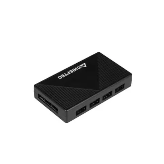 CHIEFTEC kućište APEX LUMO, E-ATX, 1x USB-C 3.2, 2x USB 3.0, 4x 140mm ARGB ventilator, ARGB Hub, crna