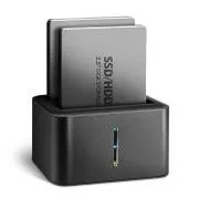AXAGON ADSA-D25, USB 3.2 Gen 1 - 2x SATA 6G 2.5" SSD/HDD CLONE MINI priključna stanica