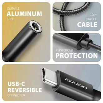 AXAGON ADA-HC, USB-C do 3,5 mm utičnice - Hi-Res DAC audio adapter, 384kHz/32bit, stereo AXAGON ADA-HC, USB-C do 3,5 mm utičnice - Hi-Res DAC audio adapter, 384kHz/32bit, stereo