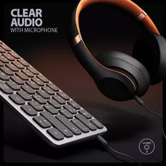 AXAGON HMC-KB-CS, USB 5Gbps hub sa CZ/SK tipkovnicom, HDMI 4K/60Hz, 3x USB-A, SD/mSD, audio, PD 100W, USB-C kabel 60cm AXAGON HMC-KB-CS, USB 5Gbps hub sa CZ/SK tipkovnicom, HDMI 4K/60Hz, 3x USB-A, SD/mSD, audio, PD 100W, USB-C kabel 60cm