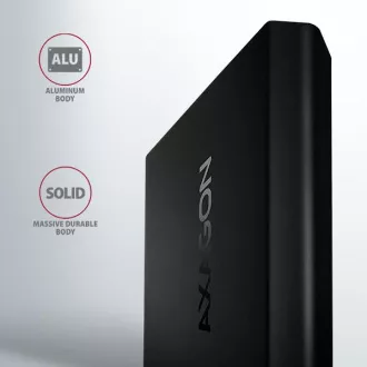 AXAGON EEM2-UB2, USB-C 10Gbps - M.2 NVMe SSD ARROW kutija, crna