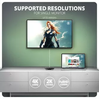 AXAGON HMC-UFO, USB 10Gbps hub, 2x USB-A, USB-C, HDMI 4k/60, RJ-45, M.2 utor, SD/mSD, audio, PD 100W, USB-C kabel 65cm AXAGON HMC-UFO, USB 10Gbps hub, 2x USB-A, USB-C, HDMI 4k/60, RJ-45, M.2 utor, SD/mSD, audio, PD 100W, USB-C kabel 65cm