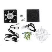 TRITON Ventilator + kit za montažu u RUA ili RBA razvod, 230V, 50Hz, 0,09 A, 15W, 160m3/h